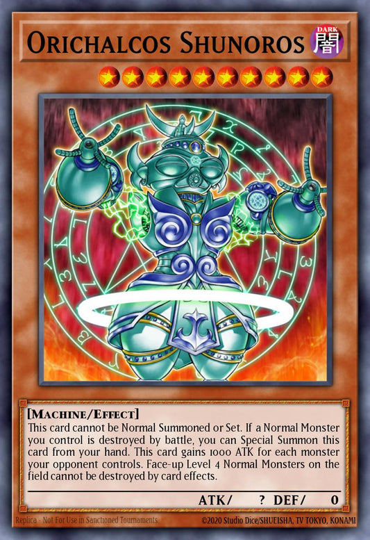 (141) YuGiOh TCG DLCS: Dragons of Legend: The Complete Series Single: Orichalcos Shunoros  Common