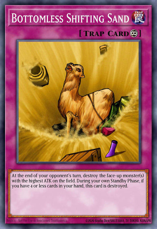 (240) YuGiOh TCG DB2: Dark Beginning 2 Single: Bottomless Shifting Sand  Common