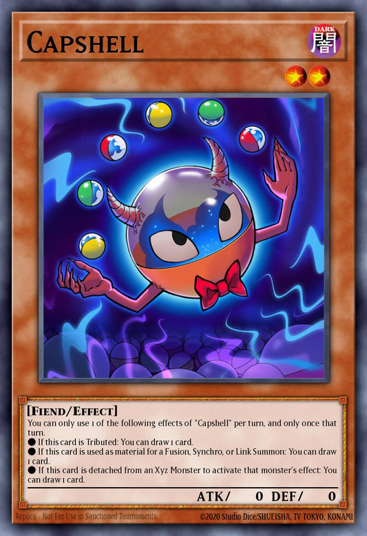 (101) YuGiOh TCG MP20: 2020 Tin of Lost Memories Mega Pack Single: Capshell  Rare