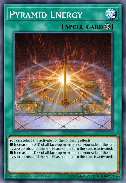 (237) YuGiOh TCG DB2: Dark Beginning 2 Single: Pyramid Energy  Common