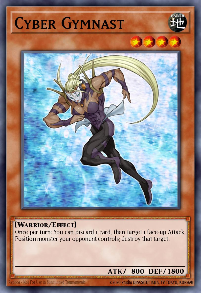 (016) YuGiOh TCG BPW2: Battle Pack 2: War of the Giants - Round 2 Single: Cyber Gymnast  Super Rare