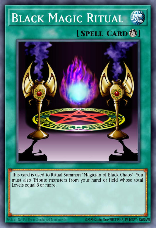 (078) YuGiOh TCG LCYW: Legendary Collection 3: Mega Pack Single: Black Magic Ritual  Common