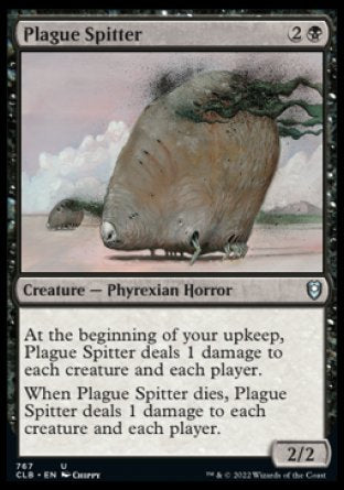 (767) Magic The Gathering Commander Legends: Battle for Baldur's Gate: Extras Single: Plague Spitter  Uncommon