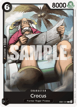 (041) One Piece TCG EB01: Memorial Collection Single: Crocus (EB01-041)  Common