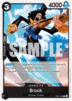 (045) One Piece TCG EB01: Memorial Collection Single: Brook (EB01-045)  Common