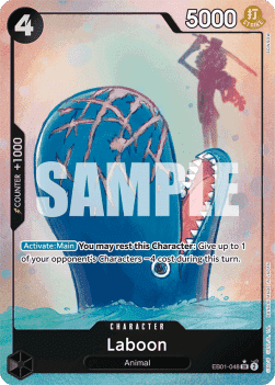 (048) One Piece TCG EB01: Memorial Collection Single: Laboon (EB01-048) (V.2)  Alternate Art