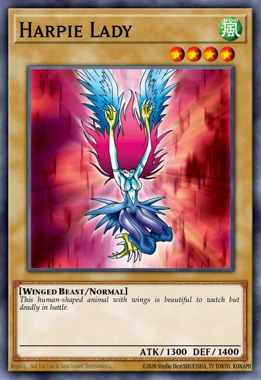 (008) YuGiOh TCG MRD: Metal Raiders Single: Harpie Lady (V.2 - Common)  Common