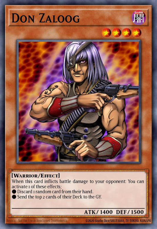 (228) YuGiOh TCG DB2: Dark Beginning 2 Single: Don Zaloog  Super Rare