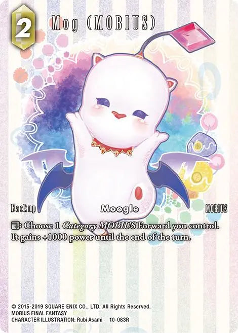 (083) Final Fantasy TCG Opus X: Ancient Champions Single: Mog (MOBIUS) (10-083) (V.2)  Rare