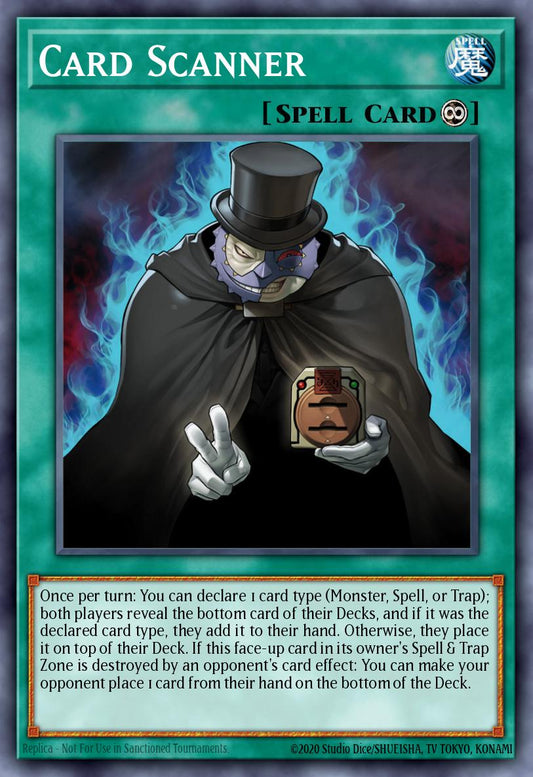 (396) YuGiOh TCG MP24: 25th Anniversary Tin: Dueling Mirrors Single: Card Scanner  Common