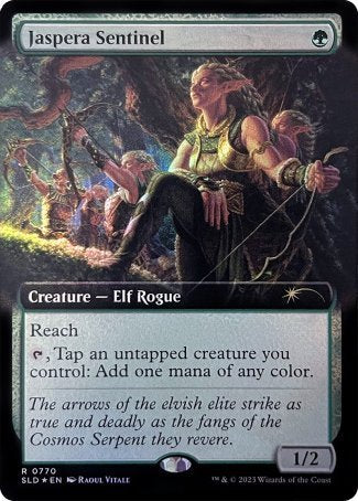 (770) Magic The Gathering Secret Lair Drop Series Single: Jaspera Sentinel  Rare