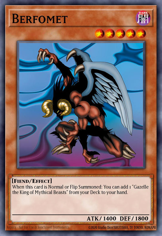(091) YuGiOh TCG ABPF: Absolute Powerforce Single: Berfomet  Rare