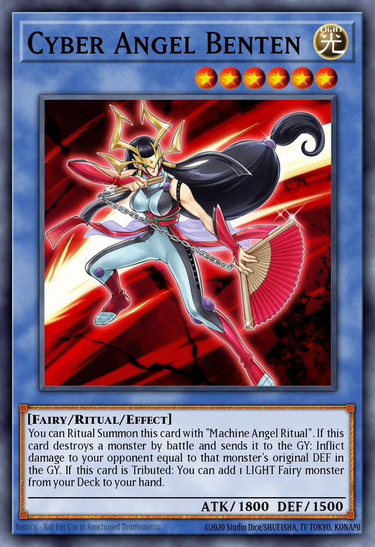 (108) YuGiOh TCG DLCS: Dragons of Legend: The Complete Series Single: Cyber Angel Benten  Common