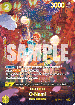 (OP06-101) One Piece TCG OP07: 500 Years into the Future Single: O-Nami (OP06-101)  Special Rare