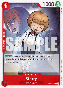 (006) One Piece TCG OP07: 500 Years into the Future Single: Sterry (OP07-006)  Common