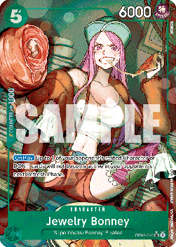 (026) One Piece TCG OP07: 500 Years into the Future Single: Jewelry Bonney (OP07-026) (V.2)  Alternate Art