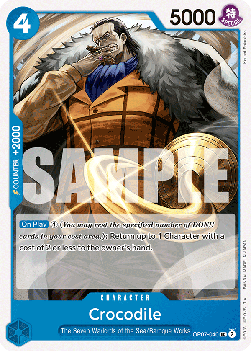 (040) One Piece TCG OP07: 500 Years into the Future Single: Crocodile (OP07-040)  Uncommon