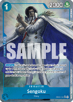 (046) One Piece TCG OP07: 500 Years into the Future Single: Sengoku (OP07-046) (V.2)  Alternate Art
