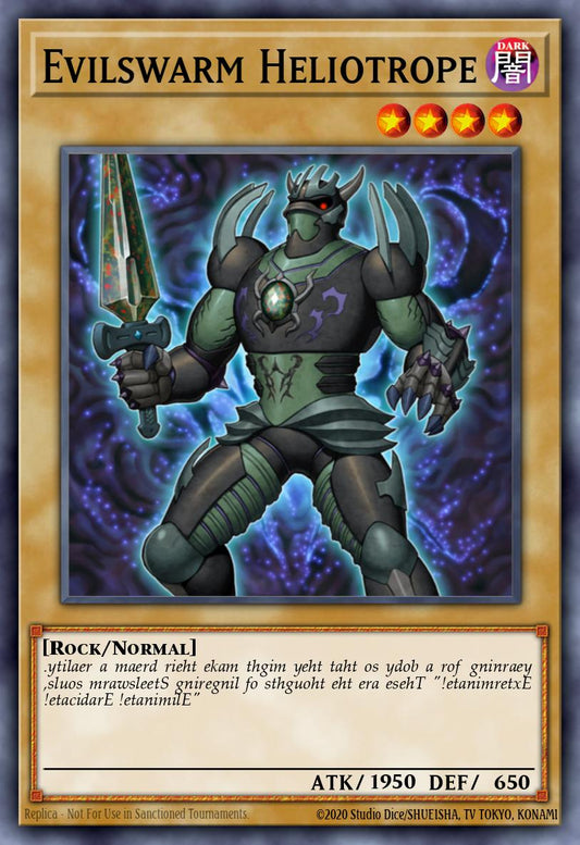 (001) YuGiOh TCG BPW2: Battle Pack 2: War of the Giants - Round 2 Single: Evilswarm Heliotrope  Common