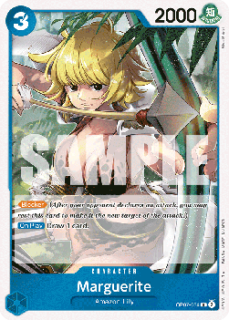 (054) One Piece TCG OP07: 500 Years into the Future Single: Marguerite (OP07-054)  Rare