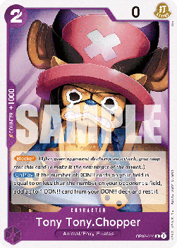 (066) One Piece TCG OP07: 500 Years into the Future Single: Tony Tony.Chopper (OP07-066)  Rare