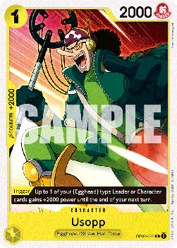 (099) One Piece TCG OP07: 500 Years into the Future Single: Usopp (OP07-099)  Common