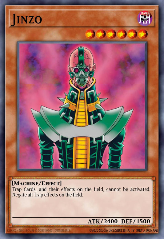 (000) YuGiOh TCG PSV: Pharaoh's Servant Single: Jinzo (V.1 - Secret Rare)  Secret Rare