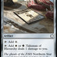 (775) Magic The Gathering Universes Beyond: Fallout: Extras Single: Talisman of Hierarchy  Holo Uncommon