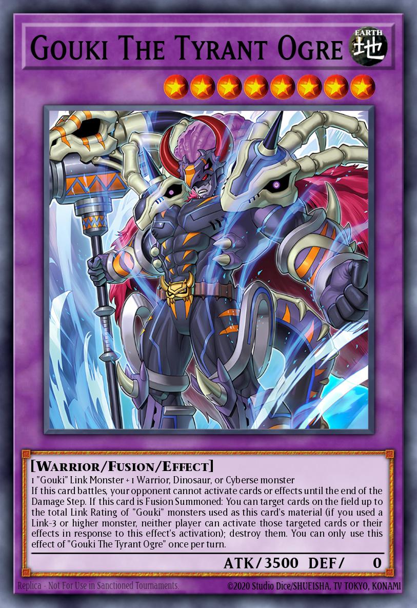 (036) YuGiOh TCG DOOD: Doom of Dimensions Single: Gouki The Tyrant Ogre  Super Rare