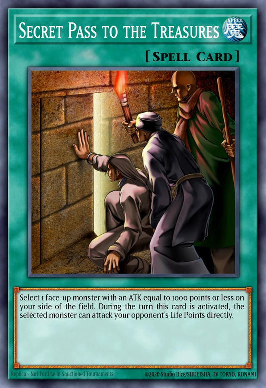 (234) YuGiOh TCG DB2: Dark Beginning 2 Single: Secret Pass to the Treasures  Common
