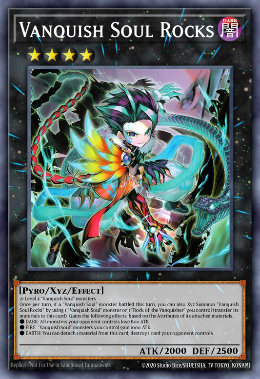 (DUAD046) YuGiOh TCG Duelist’s Advance Single: Vanquish Soul Rocks  Super Rare