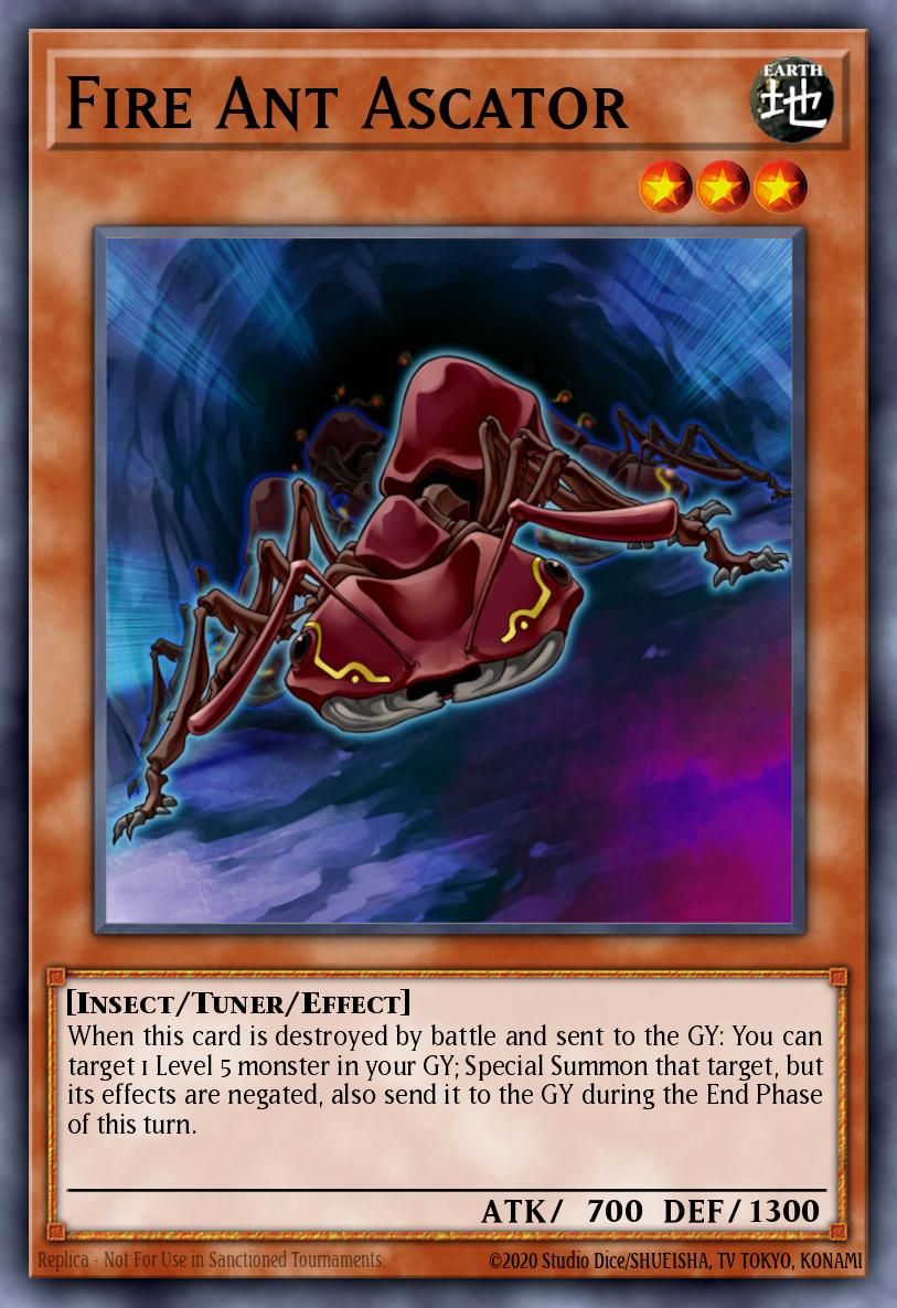 (020) YuGiOh TCG ABPF: Absolute Powerforce Single: Fire Ant Ascator  Common