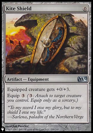 (210) Magic The Gathering The List Single: Kite Shield  Uncommon