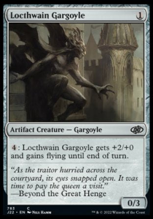 (783) Magic The Gathering Jumpstart 2022 Single: Locthwain Gargoyle  Common