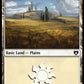 (783) Magic The Gathering Commander Masters: Extras Single: Plains (V.4)  Land