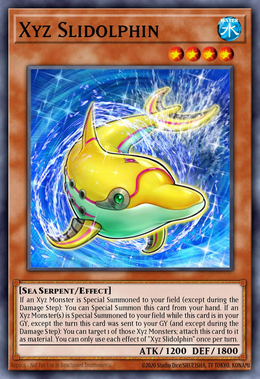 (061) YuGiOh TCG MP20: 2020 Tin of Lost Memories Mega Pack Single: Xyz Slidolphin  Common
