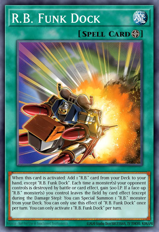 (DUAD095) YuGiOh TCG Duelist’s Advance Single: R.B. Funk Dock  Super Rare