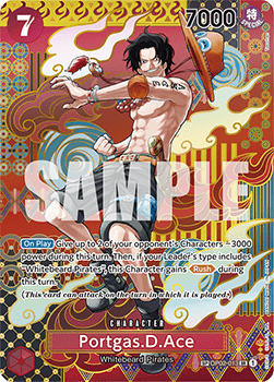 (OP02-013) One Piece TCG OP08: Two Legends Single: Portgas.D.Ace (OP02-013)  Special Rare