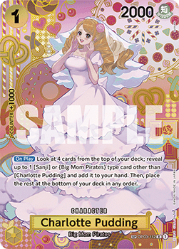 (OP03-112) One Piece TCG OP08: Two Legends Single: Charlotte Pudding (OP03-112)  Special Rare