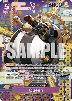 (ST04-005) One Piece TCG OP08: Two Legends Single: Queen (ST04-005)  Special Rare