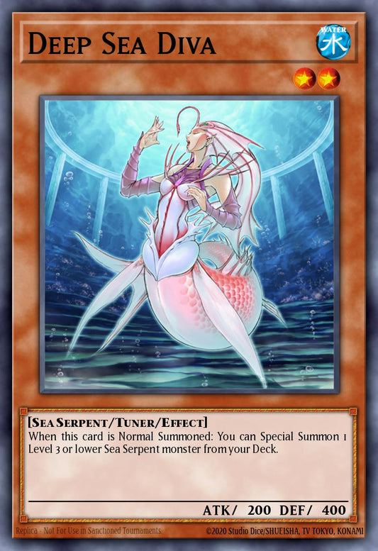 (004) YuGiOh TCG RA03: Quarter Century Bonanza Single: Deep Sea Diva (V.2 - Ultra Rare)  Ultra Rare
