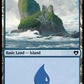 (789) Magic The Gathering Commander Masters: Extras Single: Island (V.5)  Land