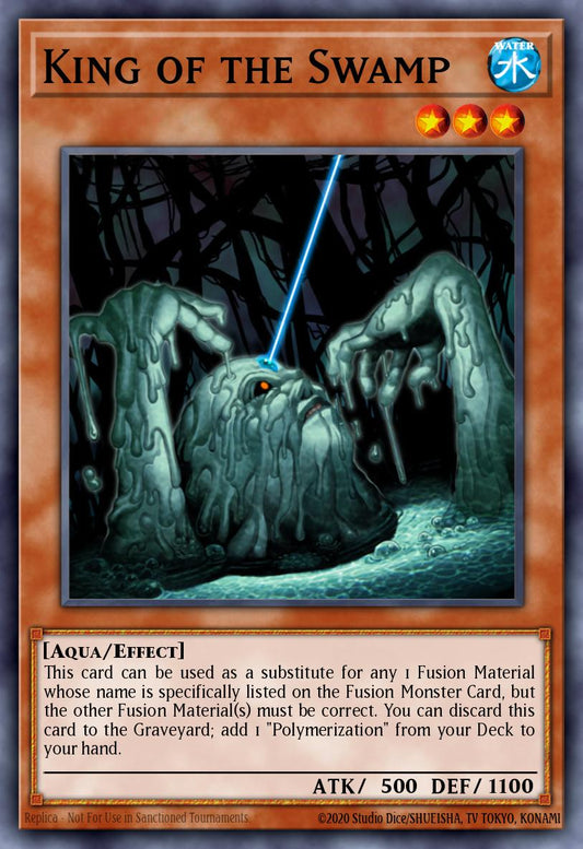 (256) YuGiOh TCG LCYW: Legendary Collection 3: Mega Pack Single: King of the Swamp  Common