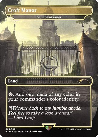 (792) Magic The Gathering Secret Lair Drop Series Single: Command Tower (V.5)  Rare