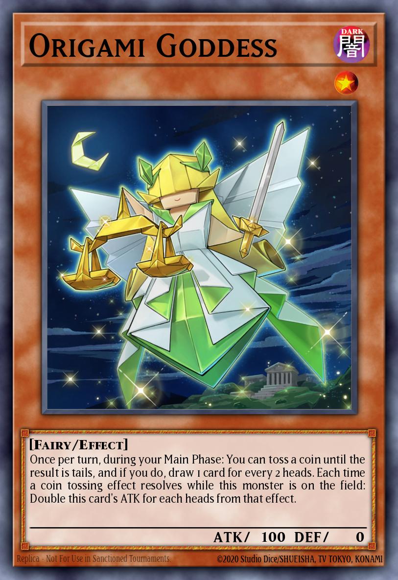 (390) YuGiOh TCG MP24: 25th Anniversary Tin: Dueling Mirrors Single: Origami Goddess  Common