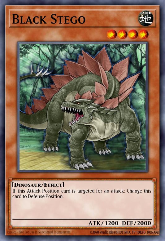 (155) YuGiOh TCG LCJW: Legendary Collection 4: Mega Pack Single: Black Stego  Common