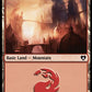 (795) Magic The Gathering Commander Masters: Extras Single: Mountain (V.5)  Land