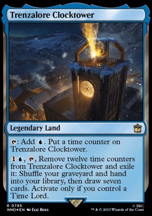 (795) Magic The Gathering Universes Beyond: Doctor Who: Extras Single: Trenzalore Clocktower (V.2)  Rare