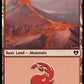 (796) Magic The Gathering Commander Masters: Extras Single: Mountain (V.6)  Land