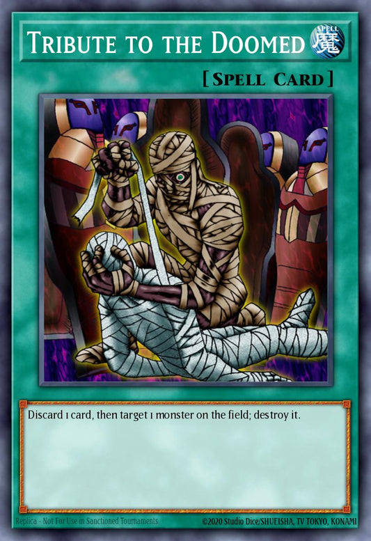 (065) YuGiOh TCG BPW2: Battle Pack 2: War of the Giants - Round 2 Single: Tribute to the Doomed  Super Rare